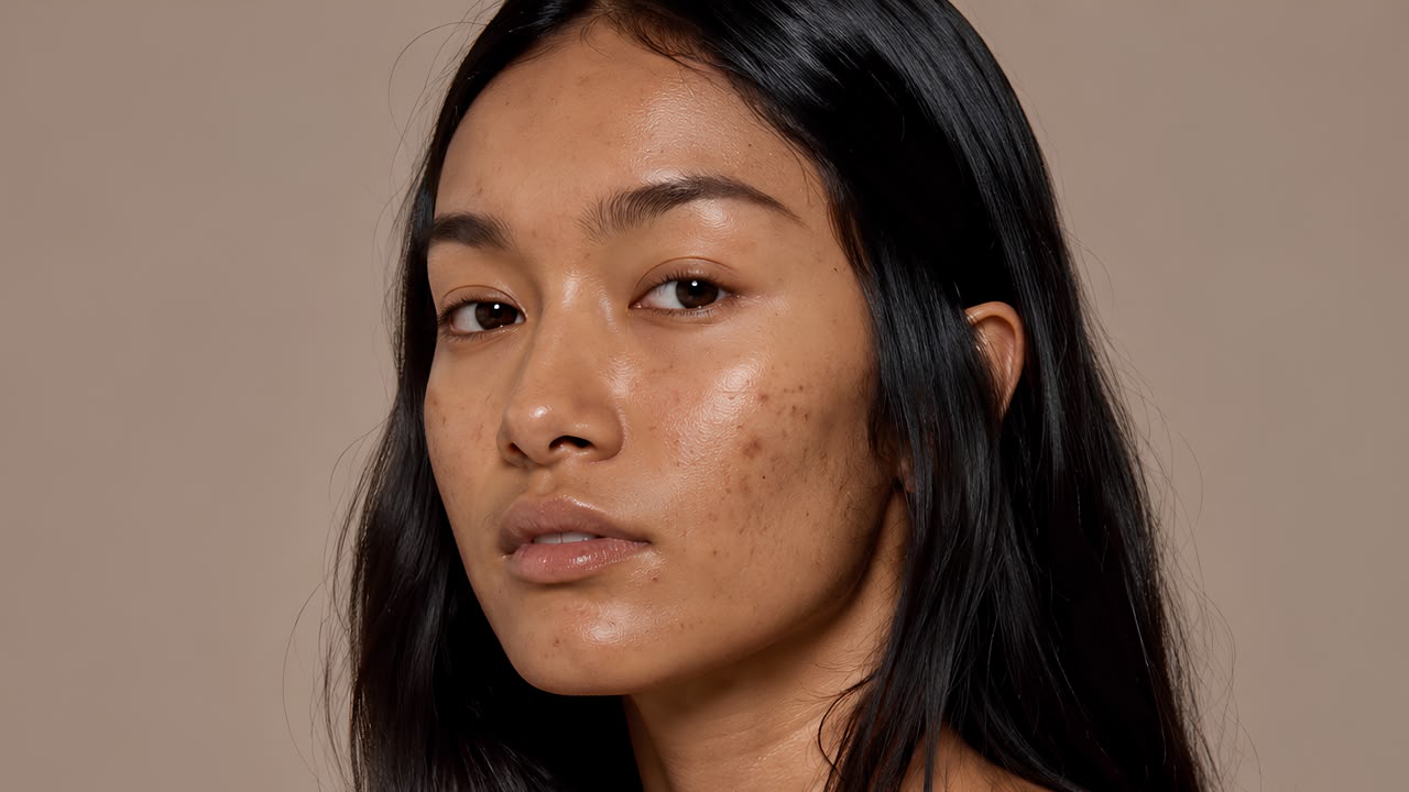 Melasma pigmentation on skin
