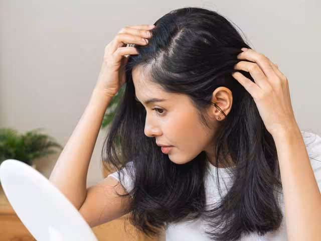 Handling hair gently to avoid breakage