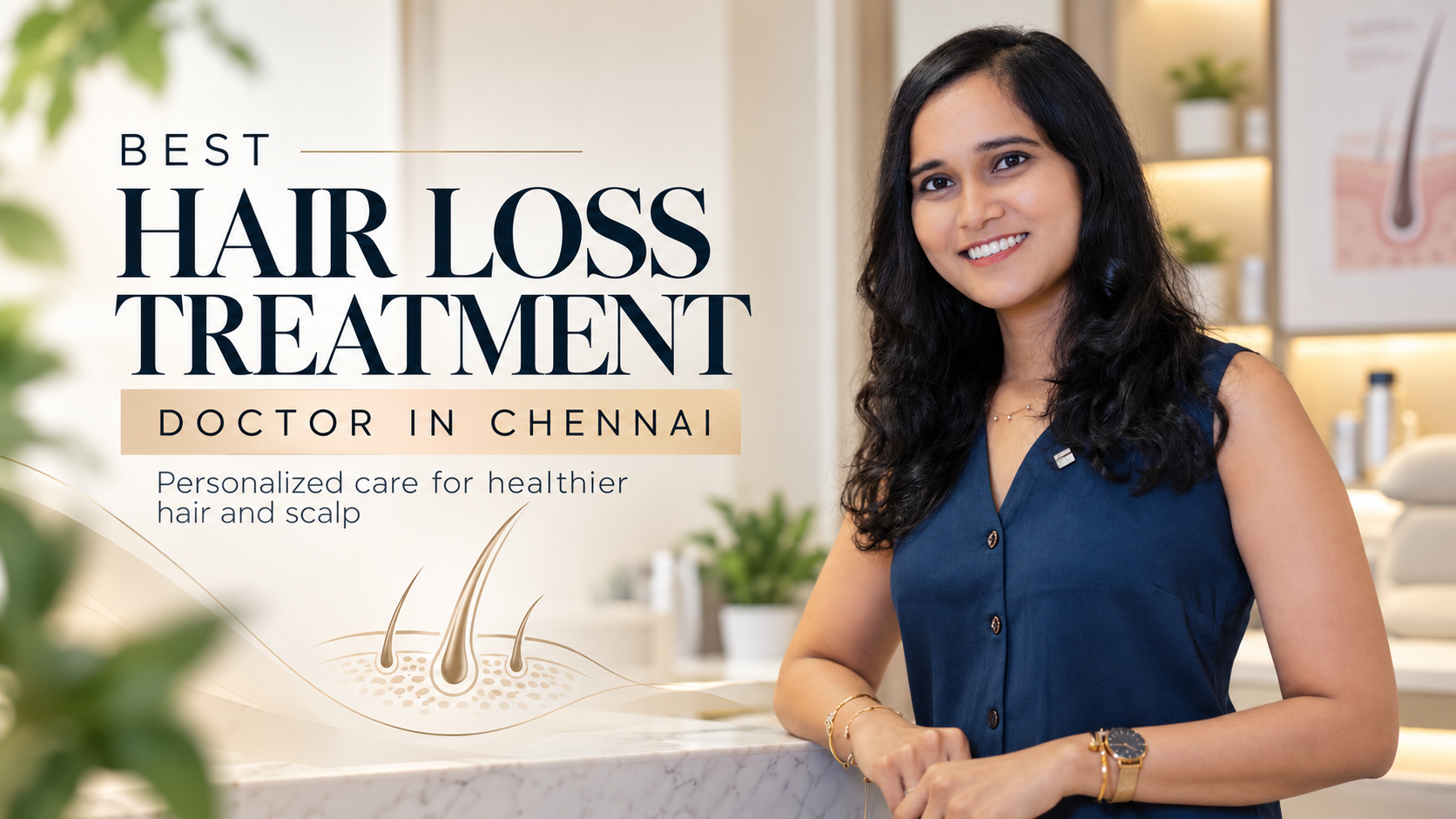 Best Hair Loss Treatment Doctor In Chennai at Dr. Neha Vani's dermatology practice