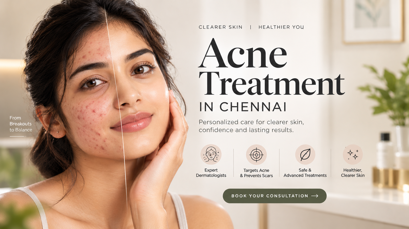 Acne Treatment In Chennai at Dr. Neha Vani's dermatology clinic