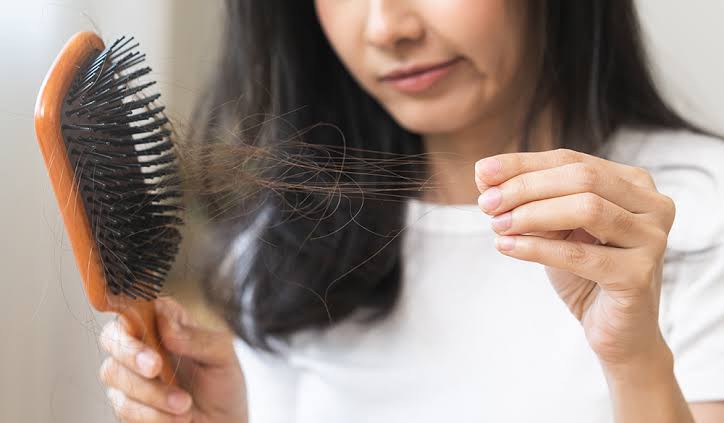 Persistent hair fall concern